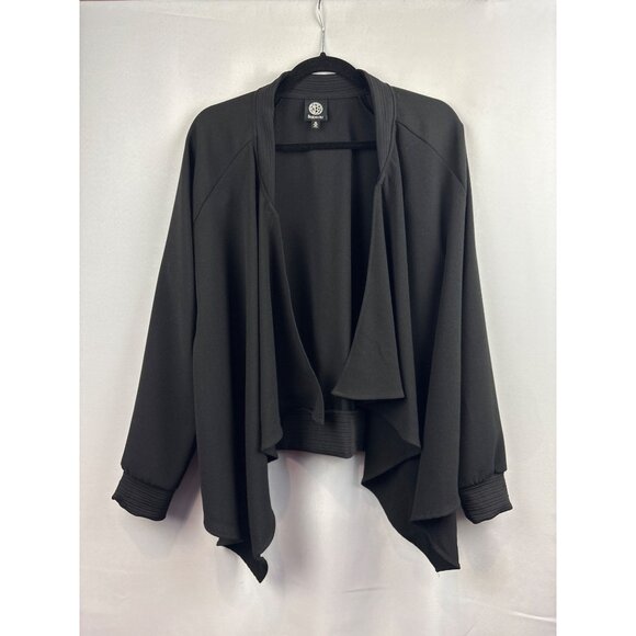 Women’s Bobeau Size XL Black Sweater with Ribbed Cuffs - Picture 1 of 5